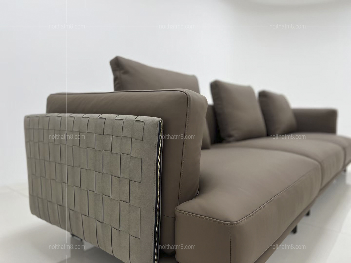 Mẫu sofa da phong cách Ý sang trọng, tinh tế M8-3614 thumbnail 5
