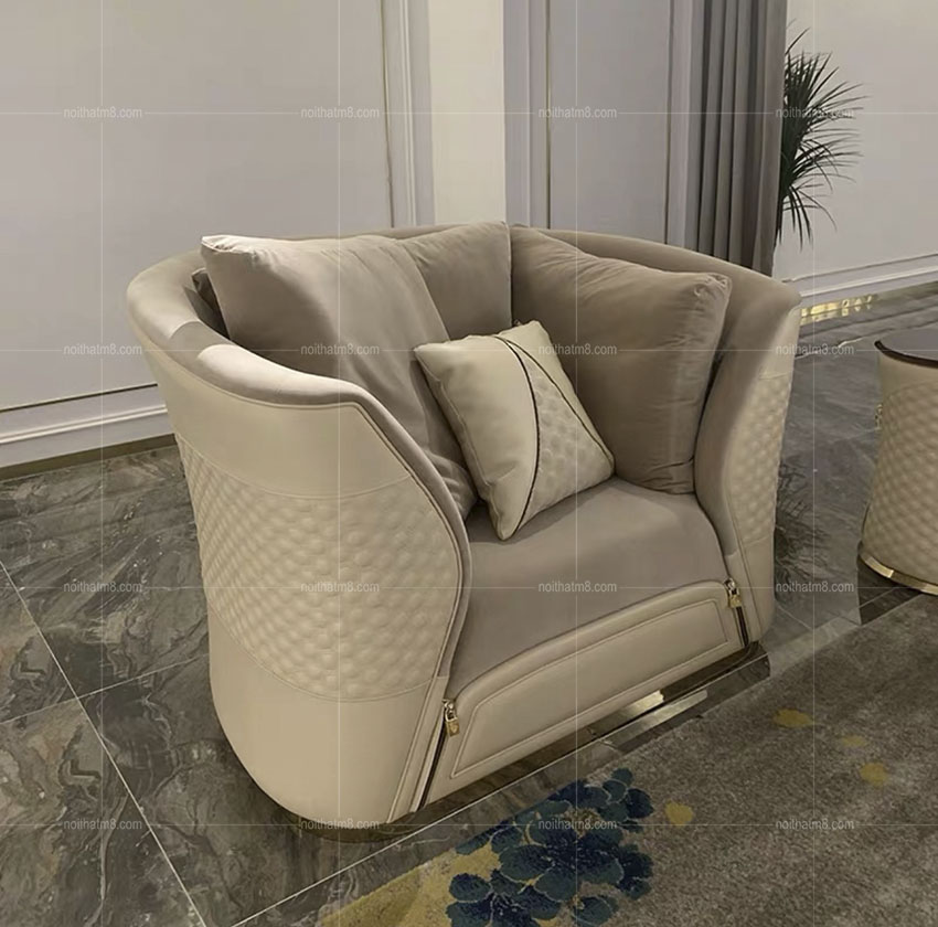 Mẫu sofa da đẹp Kemitia phong cách Ý M8-3604 thumbnail 4