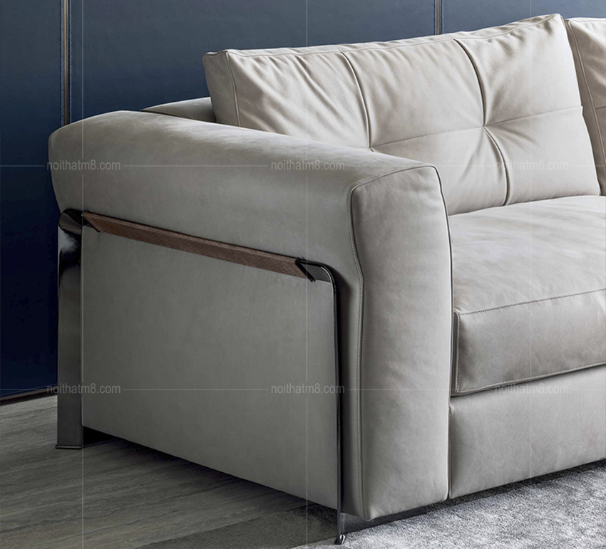 Mẫu sofa da đẹp cao cấp cho phòng khách M8-3553 thumbnail 3