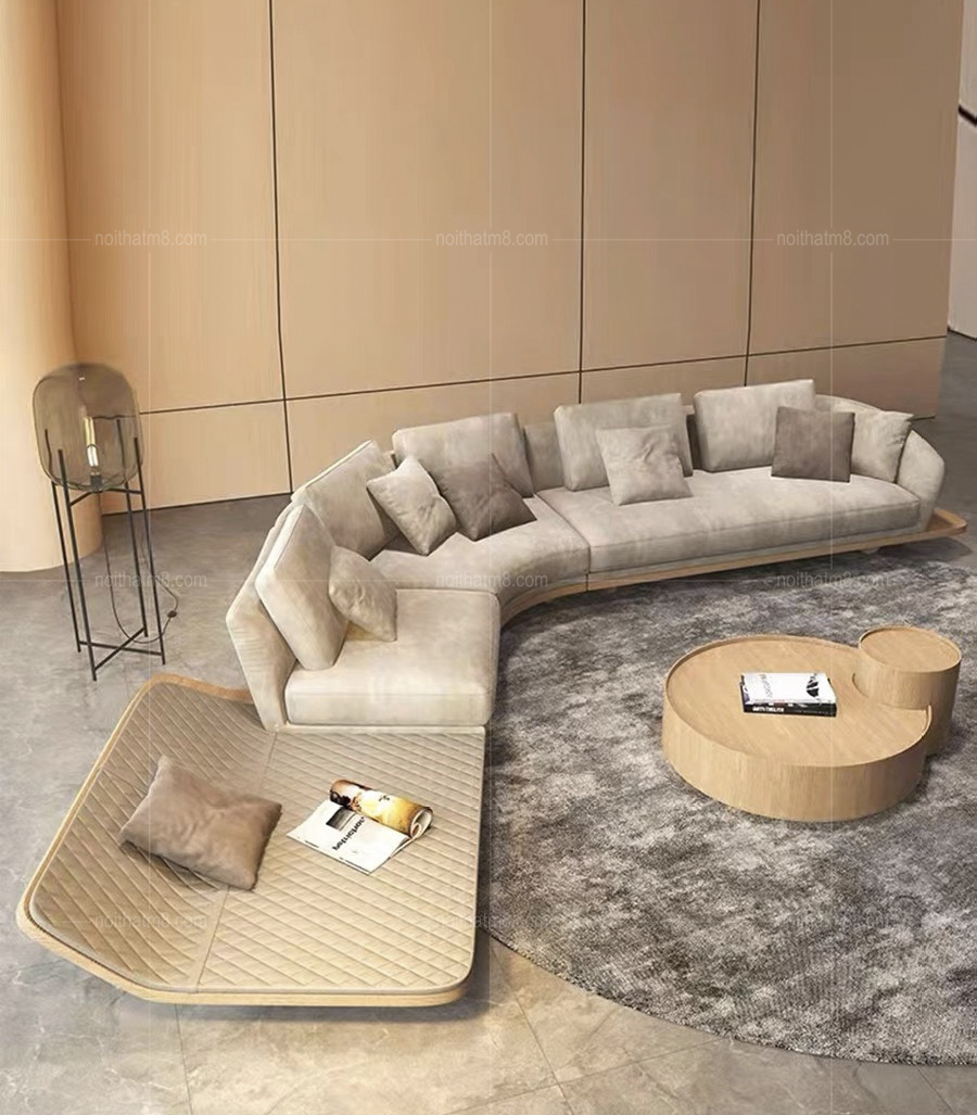 Sofa nhập khẩu sang trọng cho không gian biệt thự cao cấp M8-3595 thumbnail 3