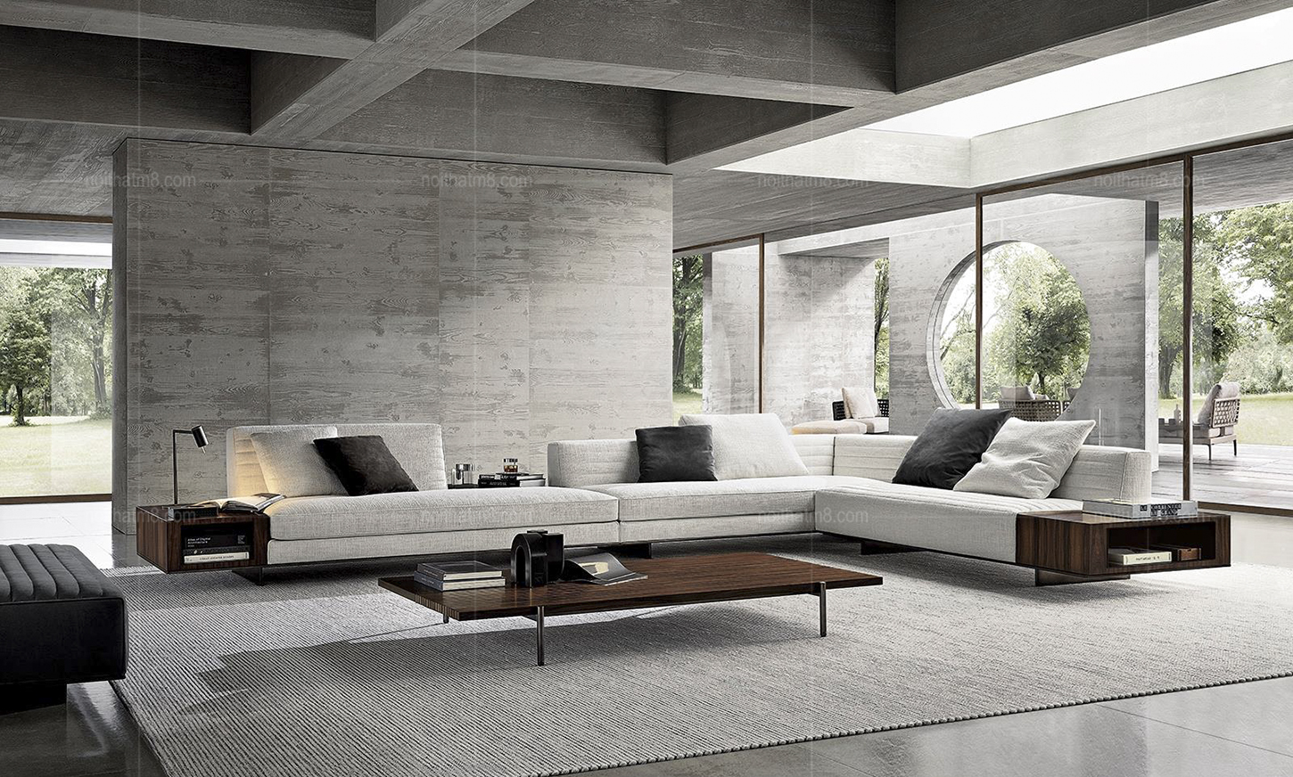 Sofa phòng khách dành cho biệt thự cao cấp M8-3526 thumbnail 4