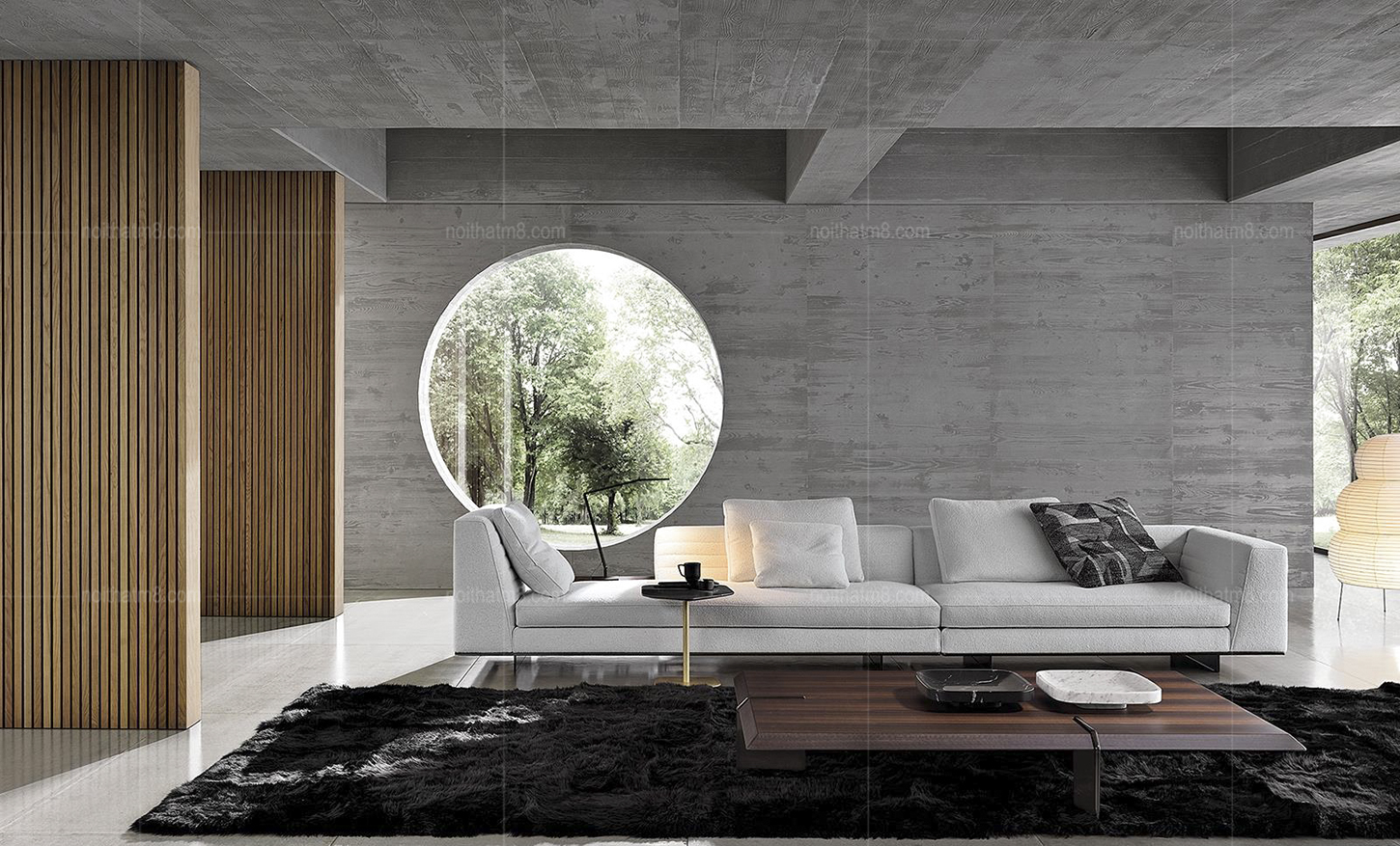 Sofa phòng khách dành cho biệt thự cao cấp M8-3526 thumbnail 5