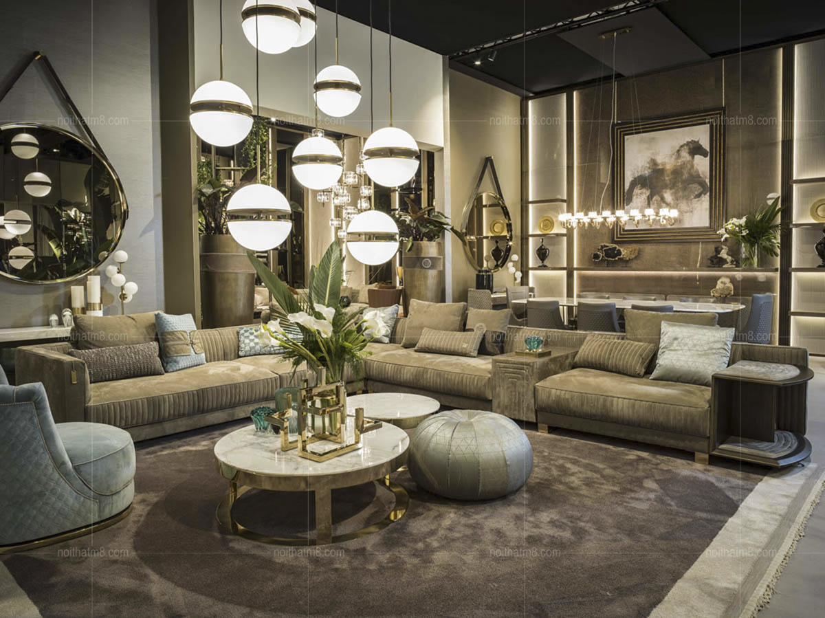 Sofa nhập khẩu phong cách Ý cao cấp, sang trọng, độc đáo M8-3648 thumbnail 2