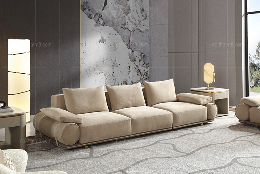 Mẫu ghế sofa da phòng khách thiết kế hiện đại M8-3643 thumbnail 2