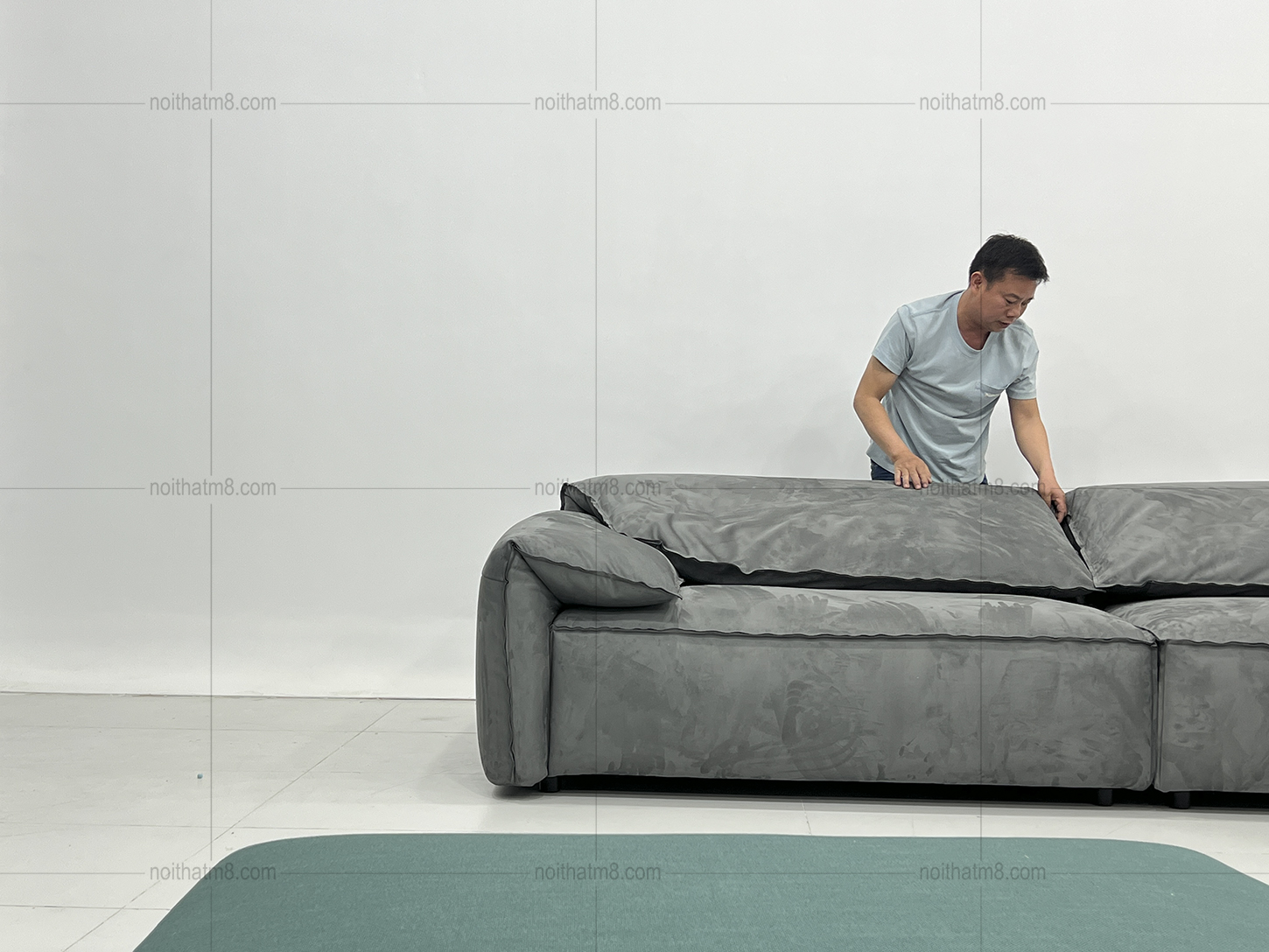 Sofa văng nhập khẩu cao cấp thiết kế sang trọng M8-3647 thumbnail 5