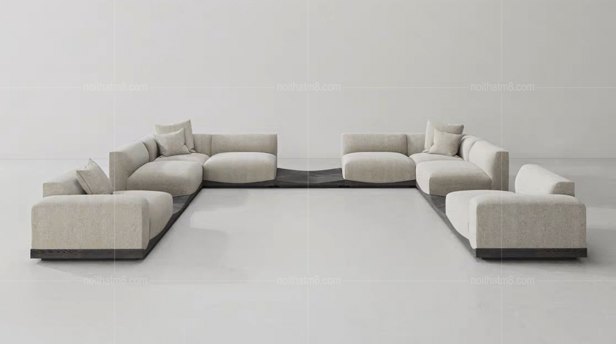 Ghế sofa góc L phong cách Ý cao cấp M8-3596 thumbnail 4